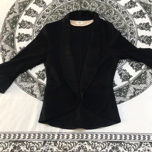 Silk tuxedo blazer